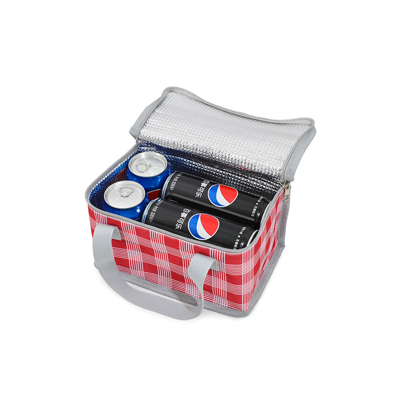 Large Capacity Picnic Bag Outdoor Picnic Camping Insulated Lunch Box Bag Portable Thickened National Fashion Insulated Lunch Bag
