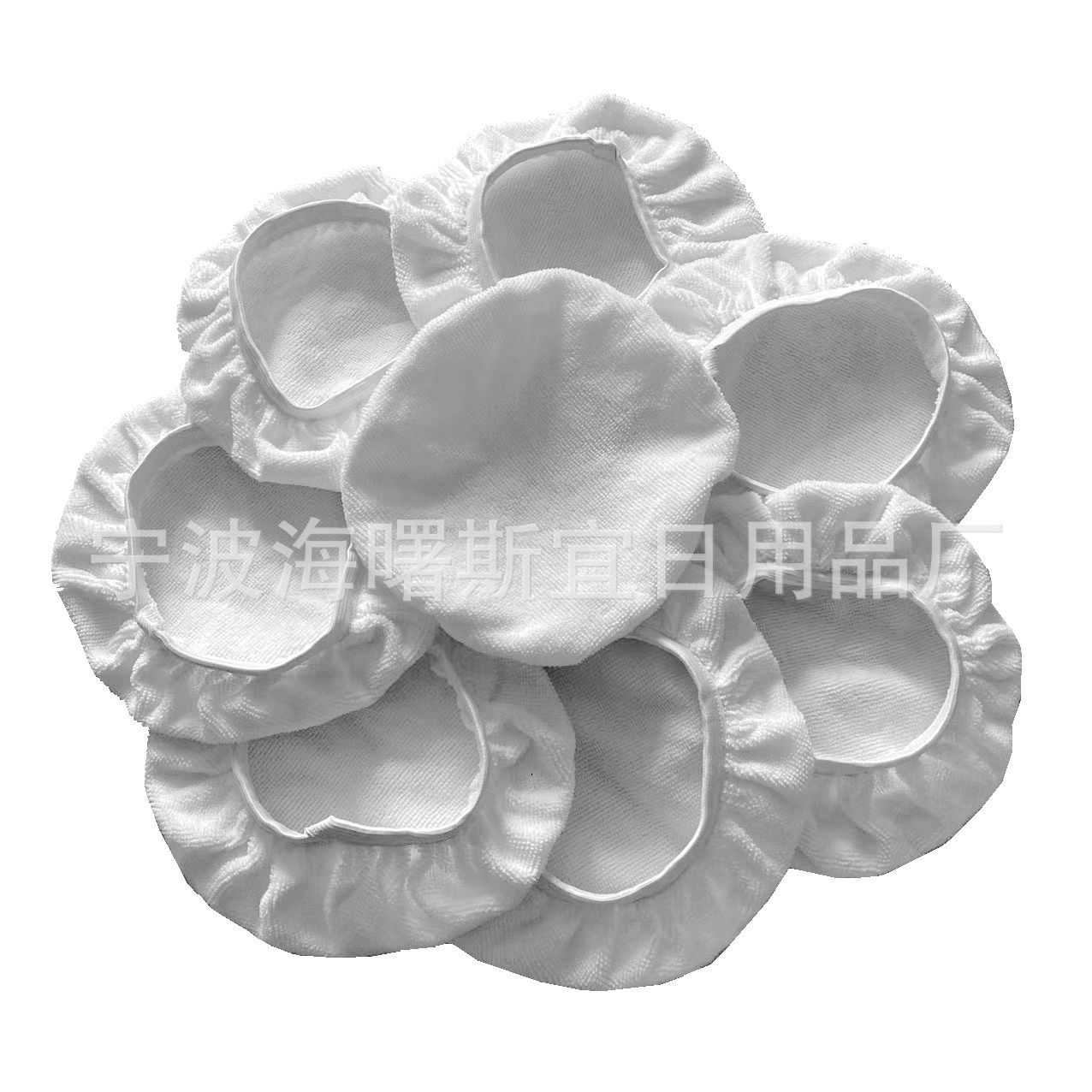 Amazon Hot Sale Car Beauty Polishing Waxing Cover Microfiber Non-woven Wool-like Polishing Cover