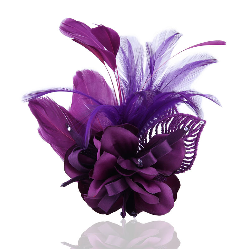 Brooch pin corsage female wedding flower Korean style fabric brooch guest men's corsage Korean style jewelry