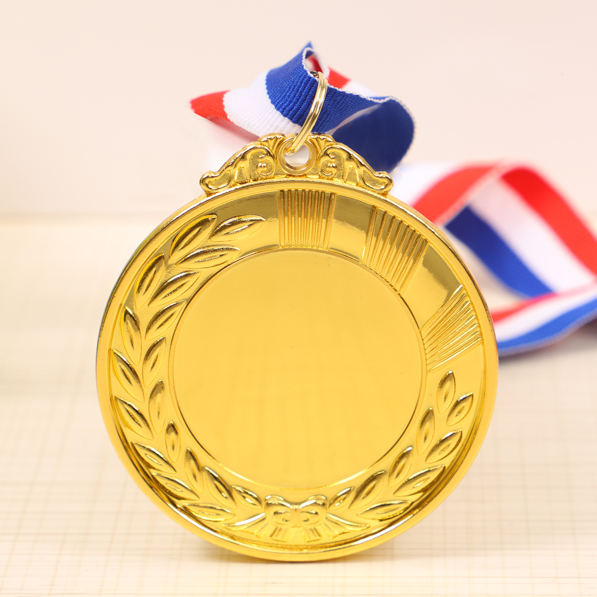 Spot General Metal Medal Marathon Wheat Ears Medal Customized School Games Competition Kindergarten