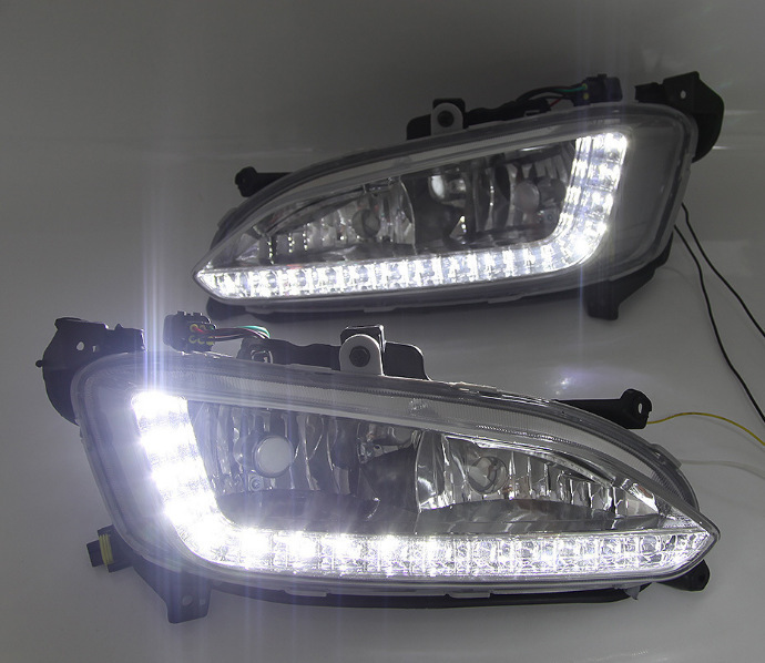 14種類の現代IX45専用日行灯に適用される新勝達IX45日行灯LEDフォグランプアセンブリ|undefined