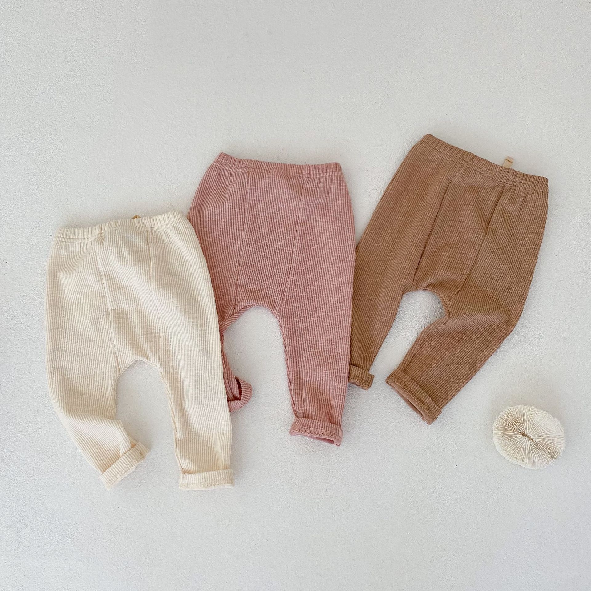 ins 2023 Autumn New Baby Boys and Girls Baby Big pp Fashion Trend Cotton Pants Base All-match Pants