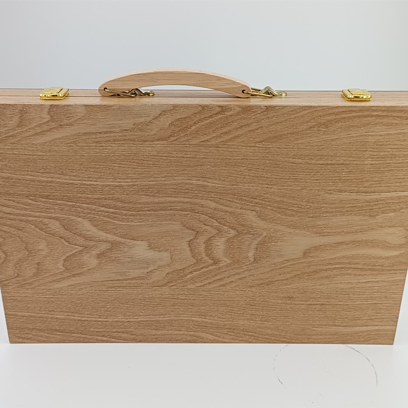 Log chess source factory high-end Chess box wooden Western puzzle game backgammon suit packaging