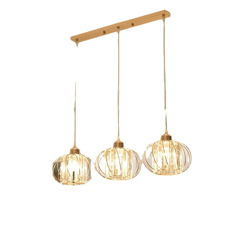Cross-border Crystal Chandelier Iron Vintage Restaurant Clothing Cafe Shop Window Modern Art Chandelier