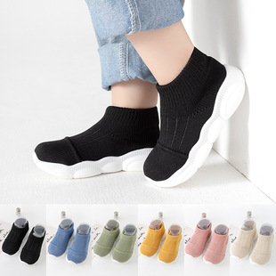 Spring and Autumn children's shoes baby toddler shoes mesh children's solid color shoes soft bottom toddler shoes Children's outer wear