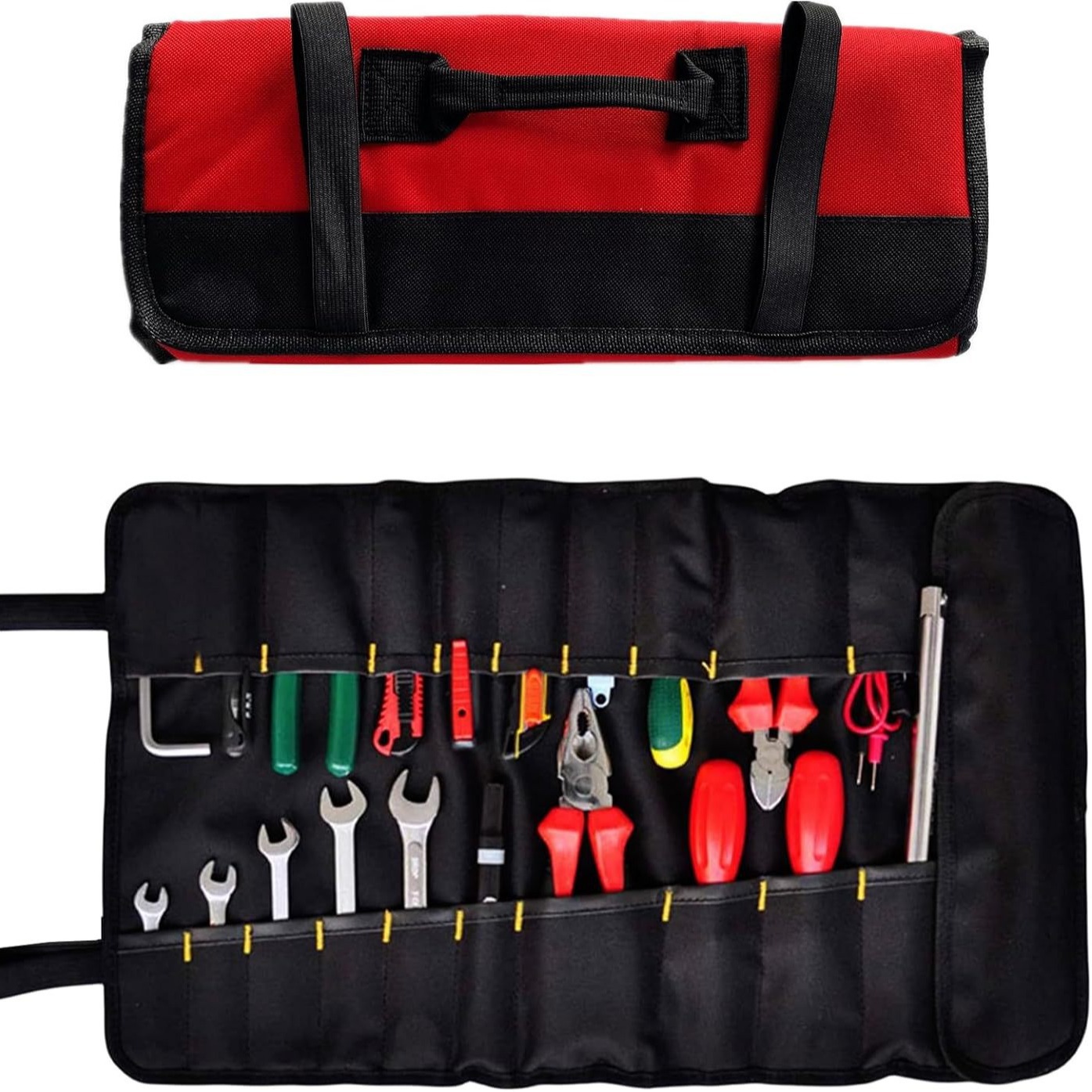 wessleco household hardware kit portable outdoor camping picnic chef knife bag chef knife bag