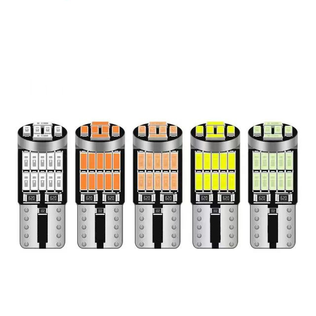 Car LED highlight reading light W5W T10 4014 26smd license plate light cross-border license plate indicator light