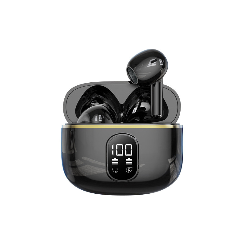 Power display true wireless binaural TWS bilateral stereo charging warehouse Bluetooth headset macaron non-in-ear 5.3