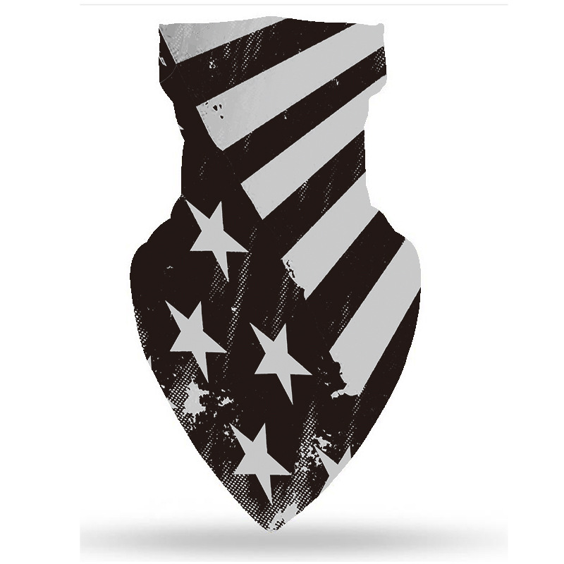 2024 Amazon ear-hanging triangle scarf magic riding scarf mask (free sample, free customization
