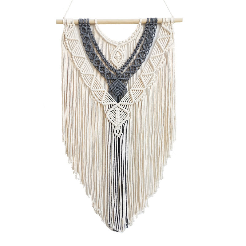 Longkunya Handicraft Woven Wall Hanging Interior Wall Decoration ins Tapestry Wall Decoration Bohemian Tapestry