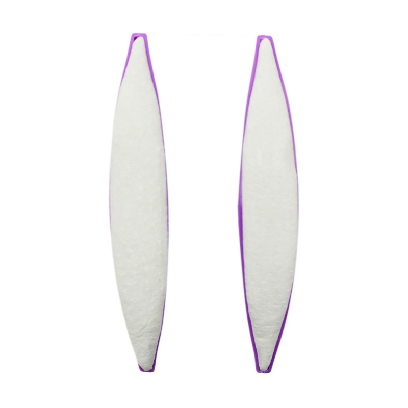Nail tools sheepskin file purple polishing sheepskin rub nail care supplies matching polishing wax suit tools