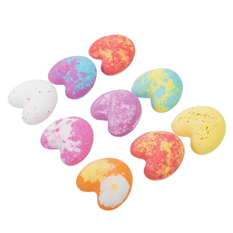 Cross-border love bath salt ball 40g Bath essential oil bath ball explosion love foot bath salt ball bath ball wholesale