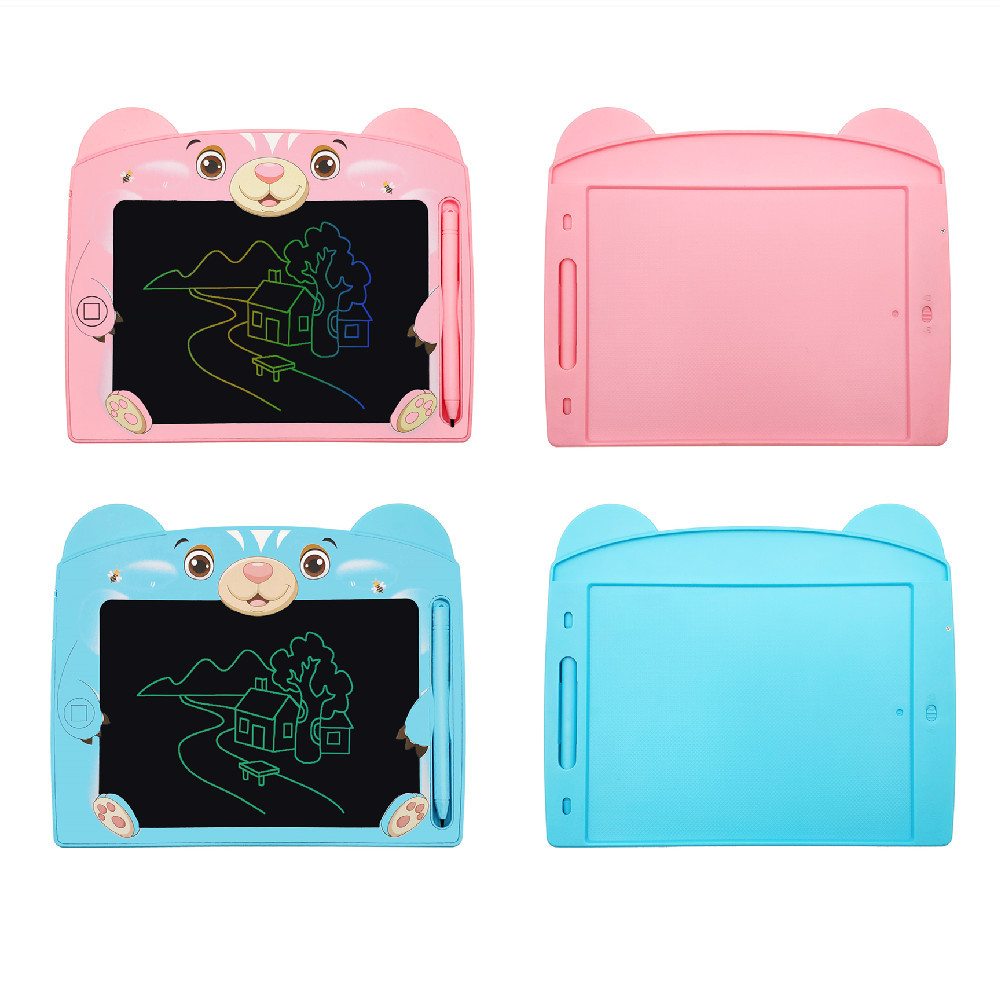 Cartoon LCD handwriting board children's graffiti drawing board electronic small blackboard writing board drawing board color screen drawing board