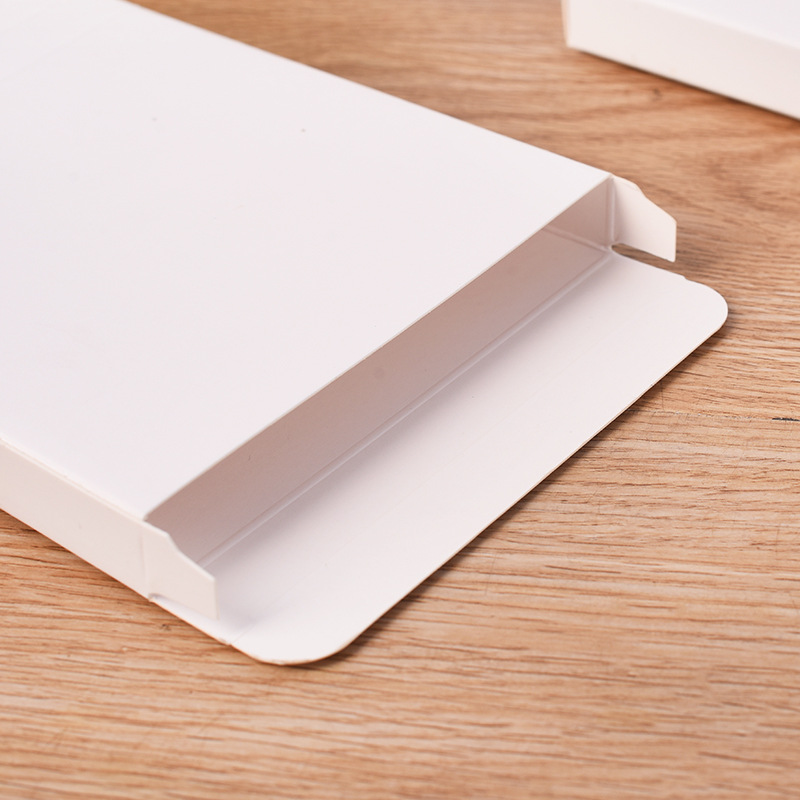 Supply Rectangular Small White Box Food Daily Digital Digital White Cardboard Colorful Blank Packaging Box Printed logo