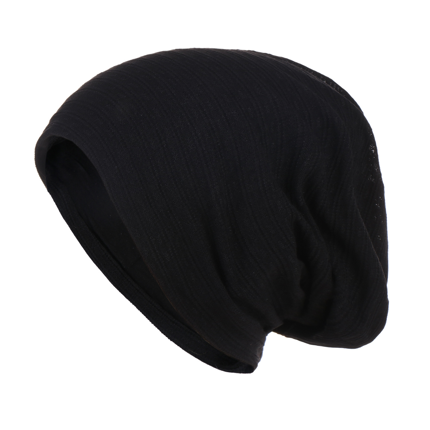 European and American autumn and winter New pullover cap Women's headscarf cap confinement cap nightcap outdoor leisure bag headcap pile cap