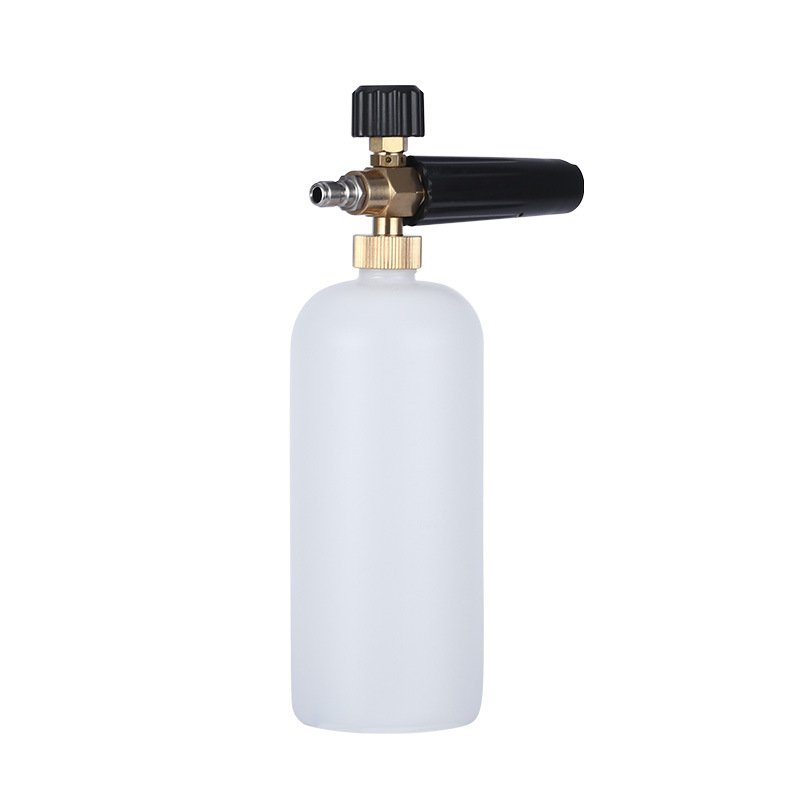 Factory wholesale high-pressure foam pot car washing machine universal foam pot fan-shaped adjustable quick plug cleaning pot
