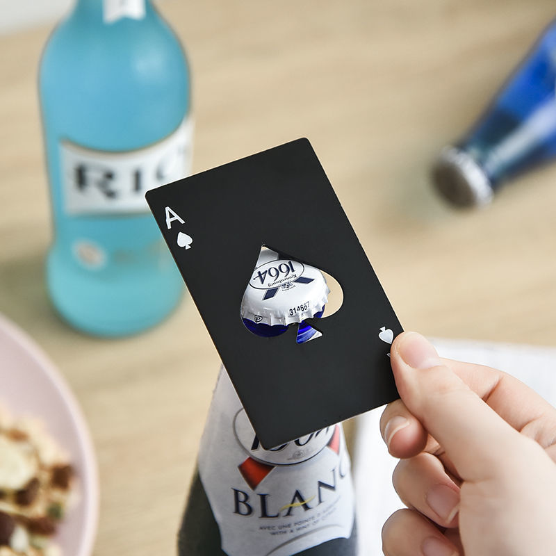 Beer Poker Bottle Opener Personalized Creative Portable Restaurant Restaurant Home Beer Bottle Opener Hotel Bottle Opener