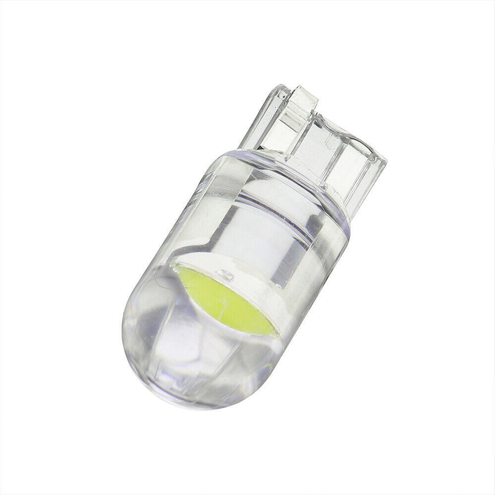 Car width indicator light T10 crystal transparent integrated LED car light COB highlight W5W license plate light reading light