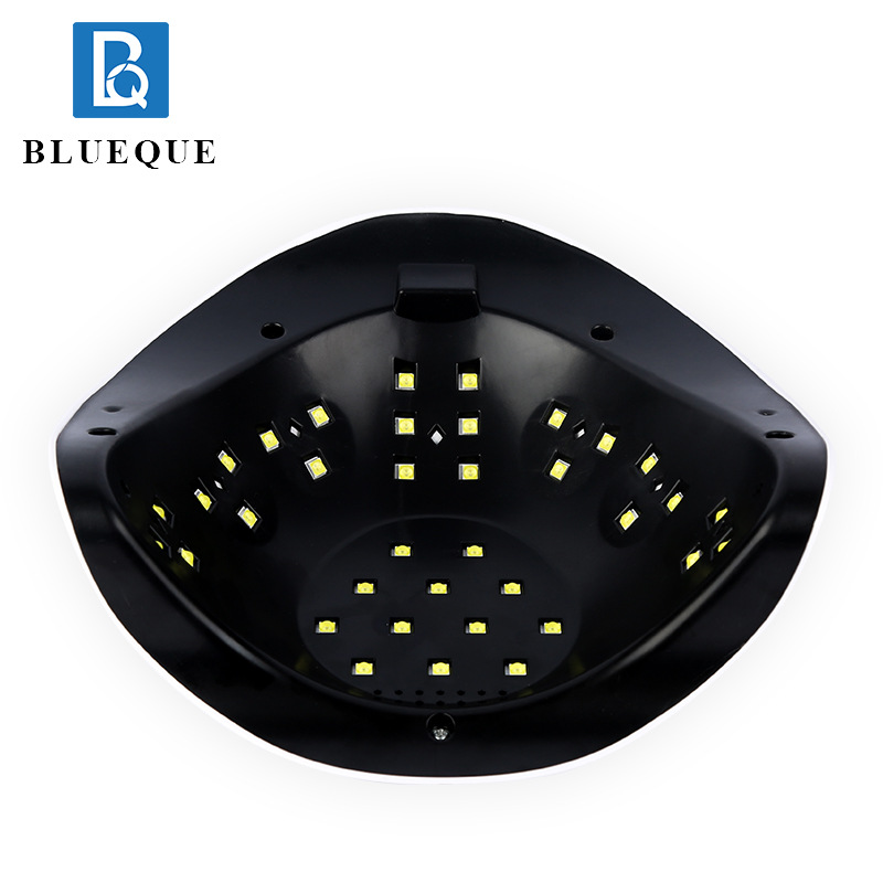 BLUEQUE cross-border new portable 120W phototherapy machine LED baking lamp nail dryer UV nail lamp