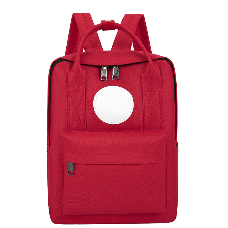 Primary school student schoolbag custom printing LOGO kindergarten children's schoolbag training class advertising raw materials portable schoolbag