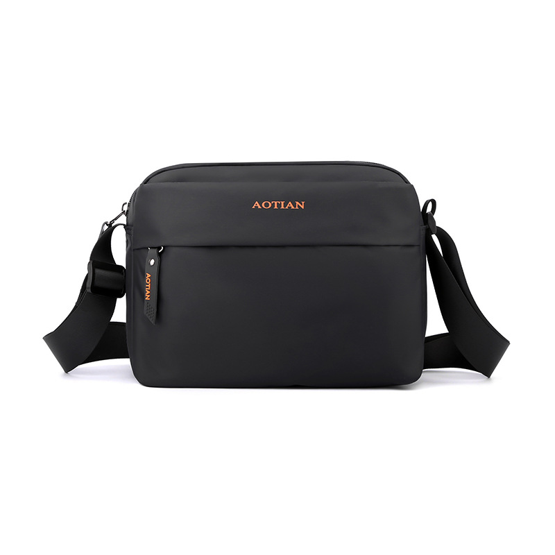 Ottoman Horizontal Casual Minimalist Men's Single Shoulder Crossbody Bag Outdoor Trendy Fashion Backpack Men's Crossbody Bag 7678#
