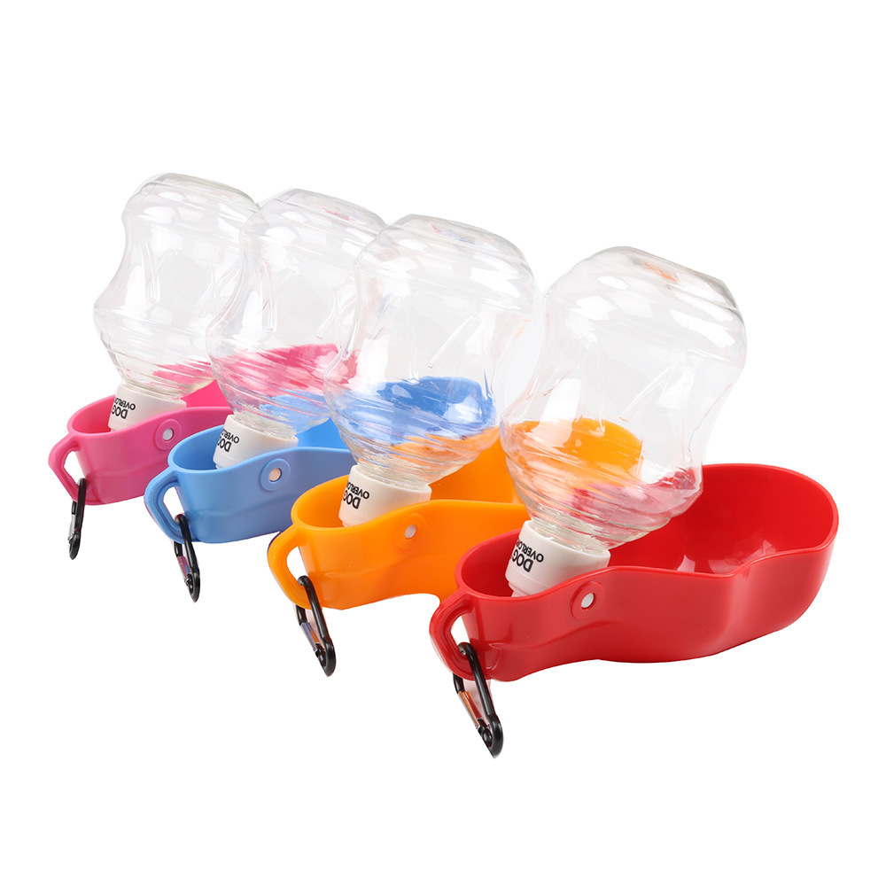 Also pet dog go out kettle Cup portable drinking water pet drinking water device with accompanying Cup cat feeding water Outdoor