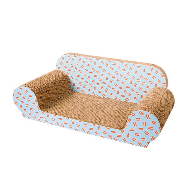 Cat sofa extra large corrugated paper cat claw grinding cat supplies pet supplies claw grinding tools wear-resistant cat scratch board wholesale