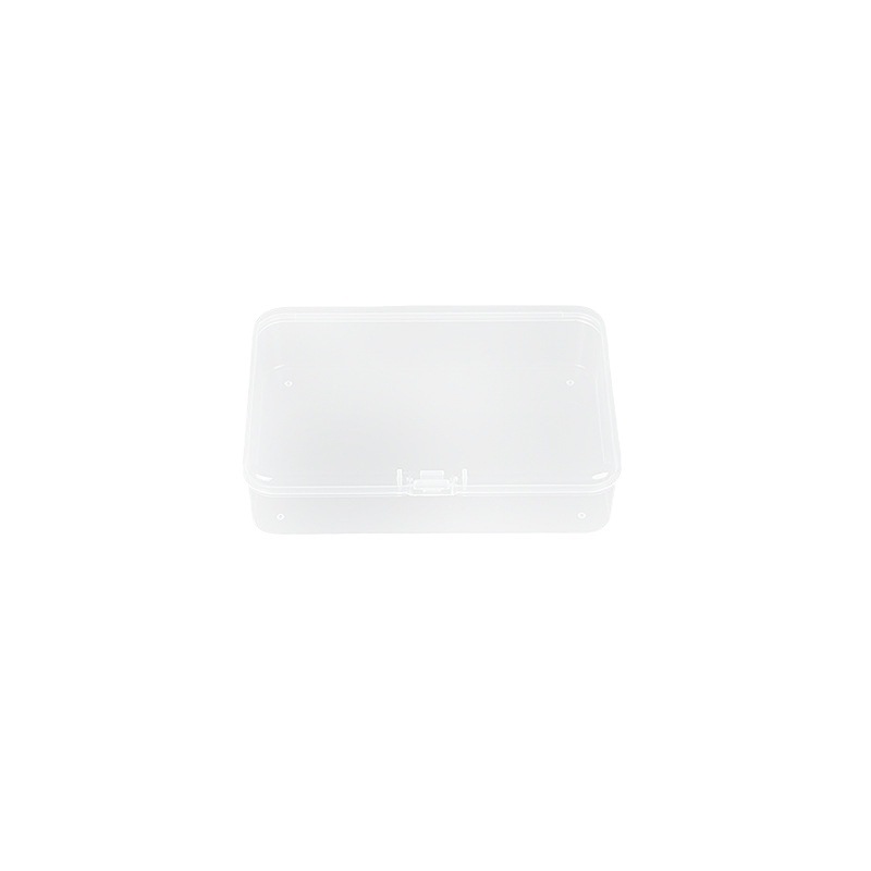 10.5 Rectangular Clamshell Storage Box Transparent Storage Box for Bank Card Ring Earring Necklace Storage Box