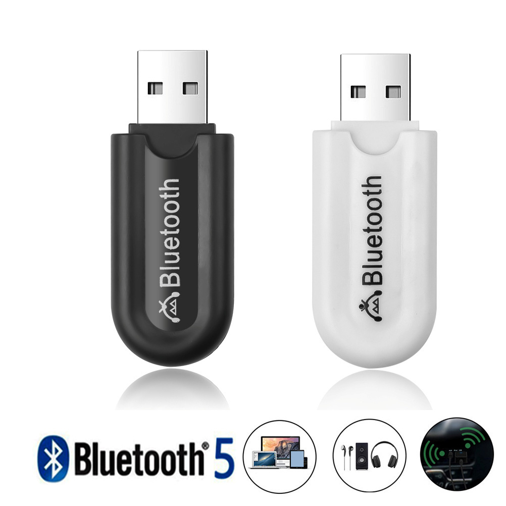 Two-in-one Bluetooth receiver transmitter USB Bluetooth adapter Bluetooth music receiver 5.0 Bluetooth transmitter