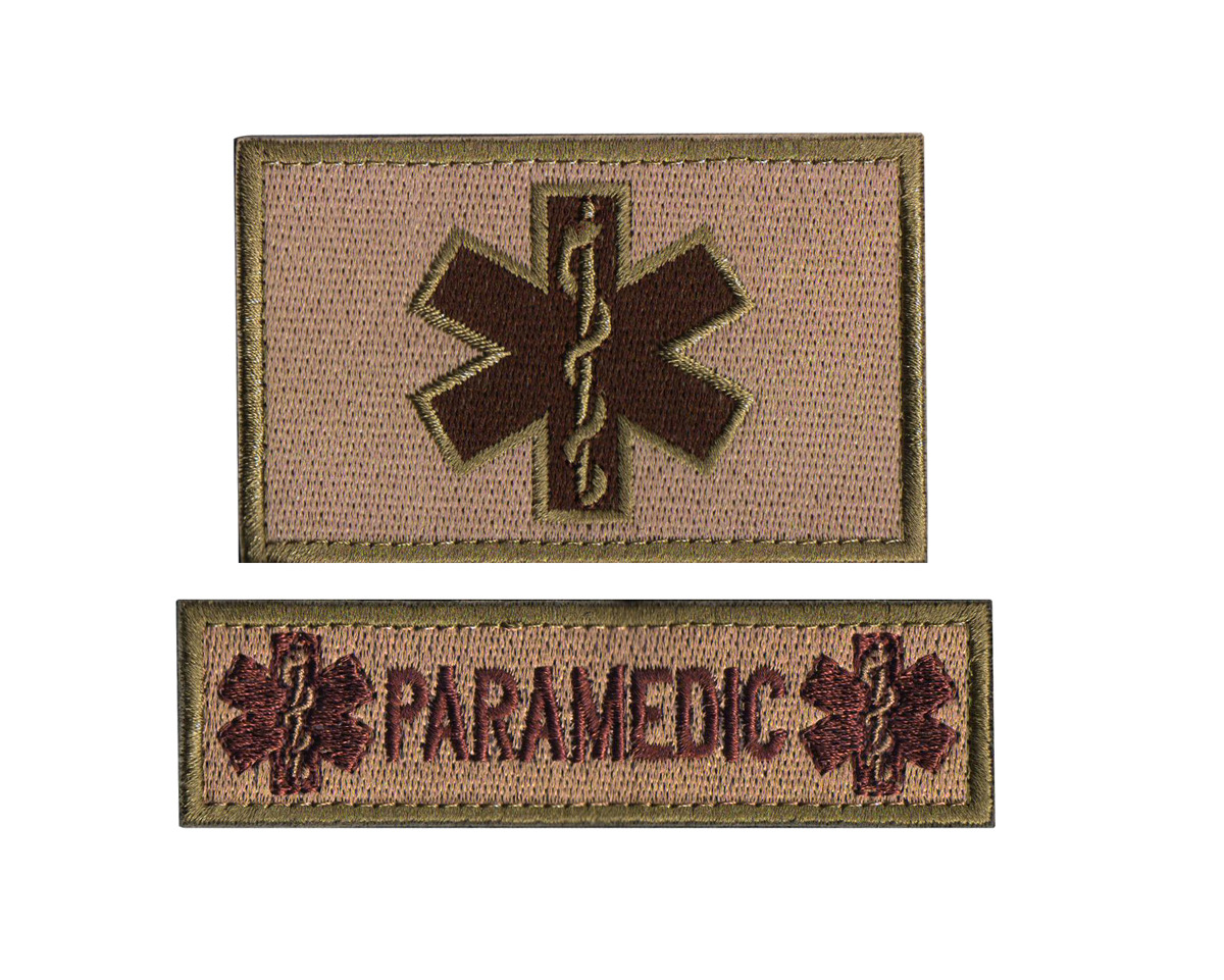 American Star of life embroidered Velcro armband Star of life Decal patch rescue cloth stickers