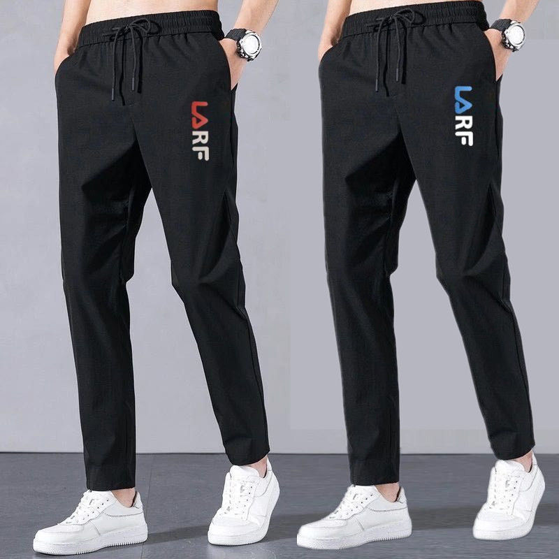 Men's Casual Trousers Spring and Autumn Season Men's All-match Sports Pants Student's Loose Straight Large Size Men's Quick-drying Pants