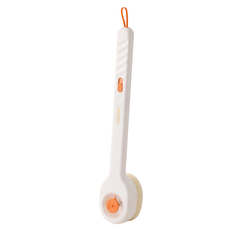 Push and pull out bath brush scrub brush nylon hair long handle bath back brush bath ball mud brush back brush wash body
