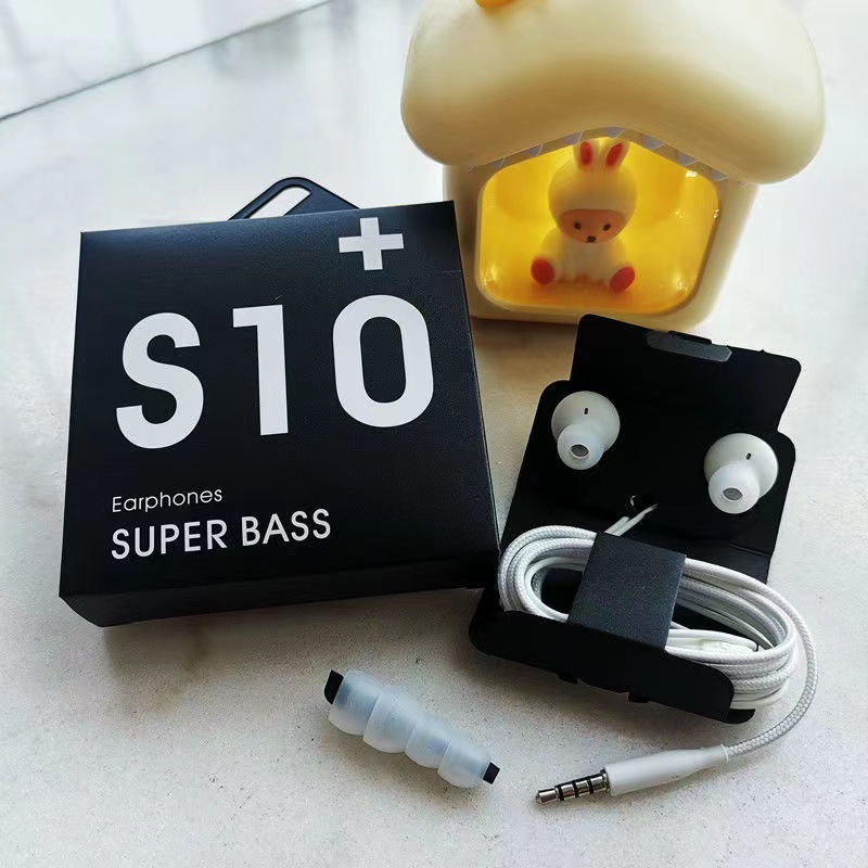 Manufacturers wholesale for Samsung S8 + S10 note10 mobile phone in-ear headphones Wire Control Universal headphones with wheat