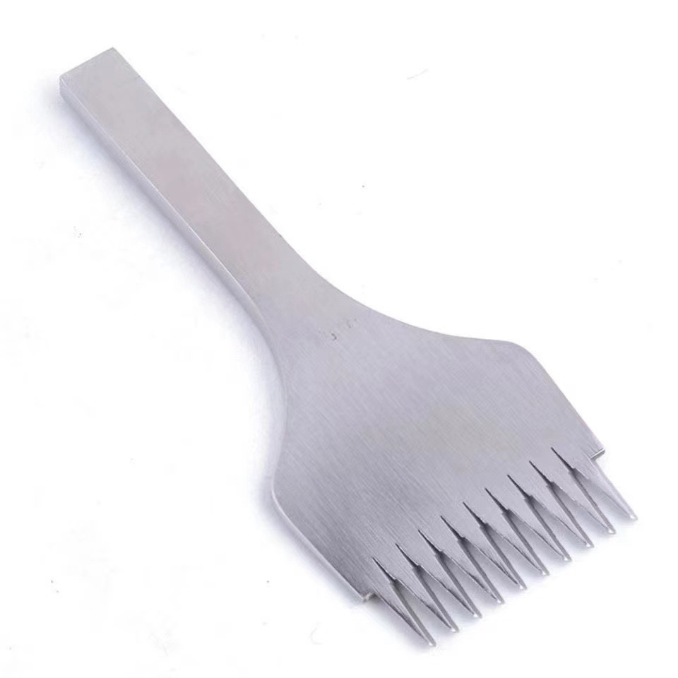 New Power Leather Tools Oblique Flat Chop Oblique Flat Chop French Oblique Flat Chop 2.7/3.0/3.38/ 3.85 Spacing
