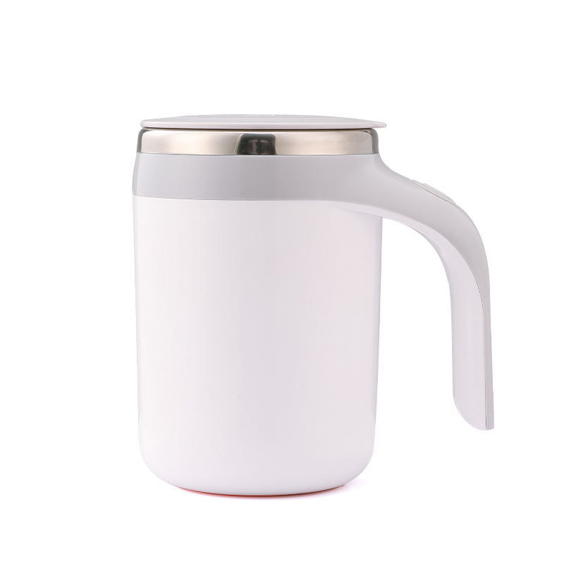 Electric magnetic USB rechargeable coffee mixing cup automatic 304 stainless steel magnetic Cup Net red creative mug