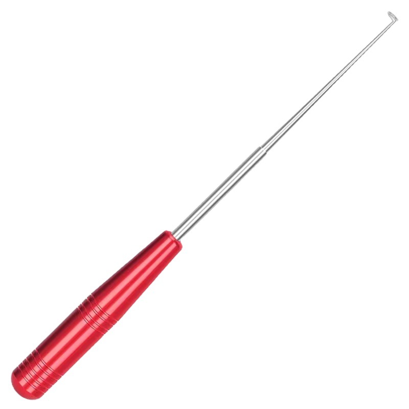 Outdoor Blind Poke Hook Remover Deep Throat Stainless Steel Hook Remover Lightweight Aluminum Alloy Handle Multifunctional Fishing Hook Remover