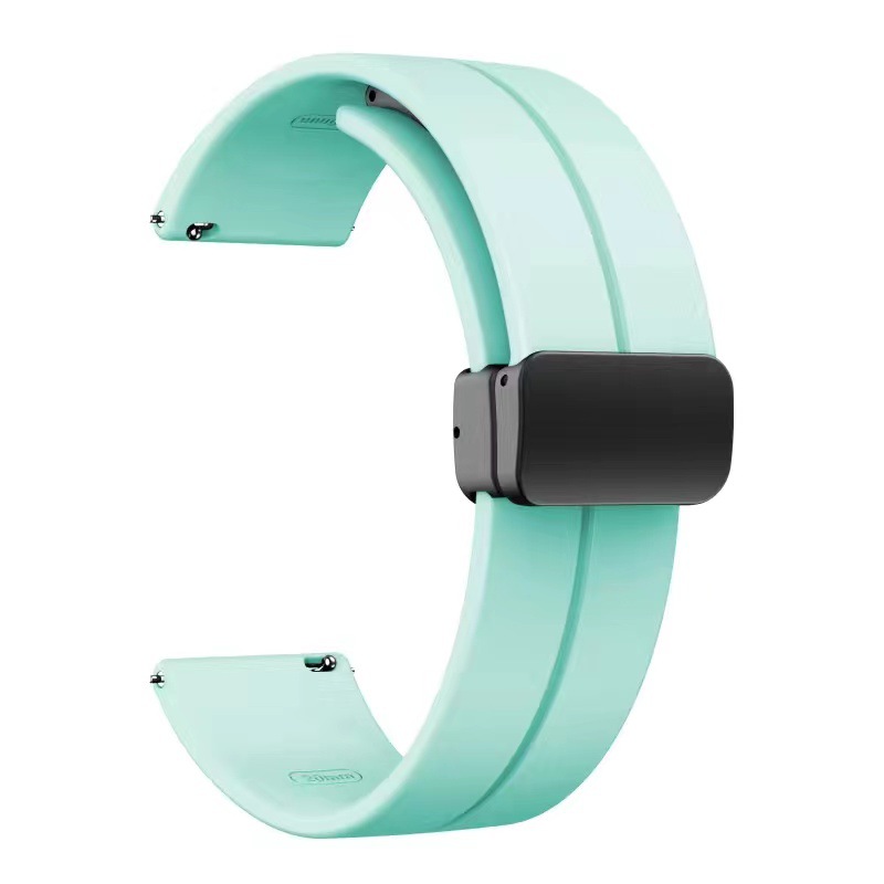 Для Samsung Galaxy Watch4/5 Watch Huawei GT3 Универсальный 20/22 мм Магнитный складной ремешок с пряжкой