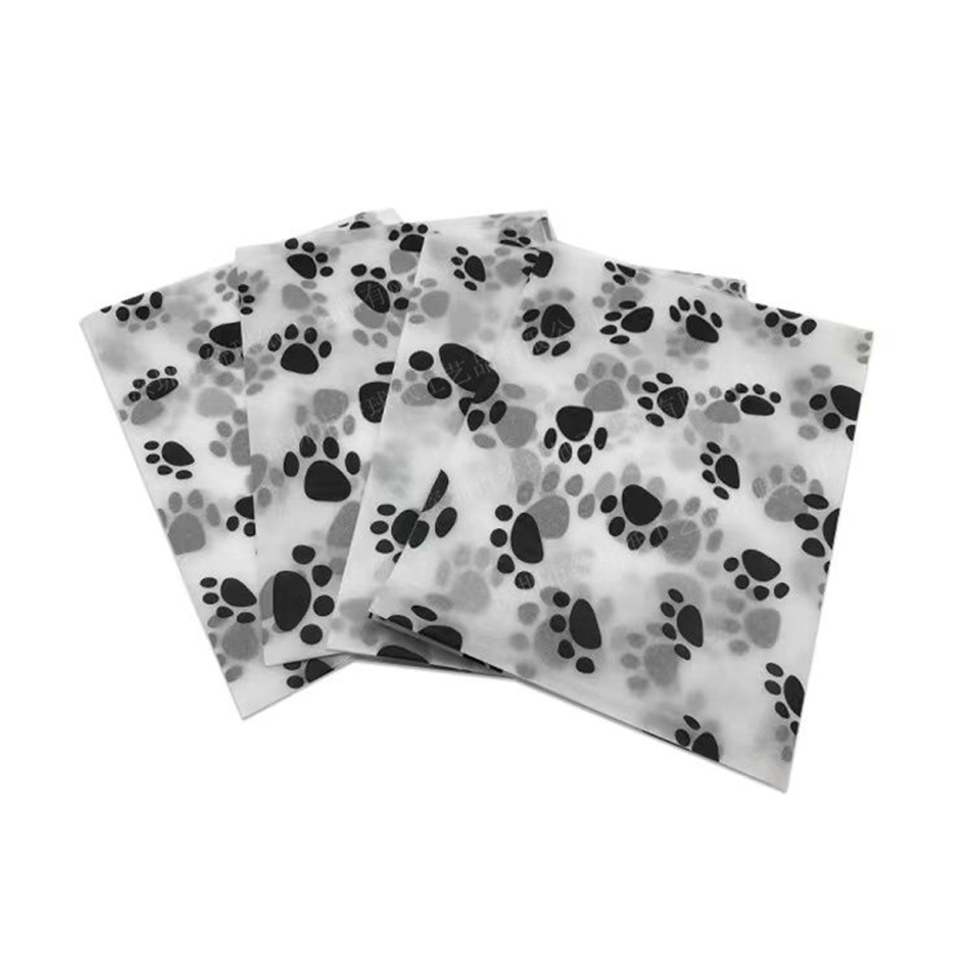 Cash puppy footprints copy paper clothing packaging moisture-proof paper gift box lining paper gift packaging Sydney paper