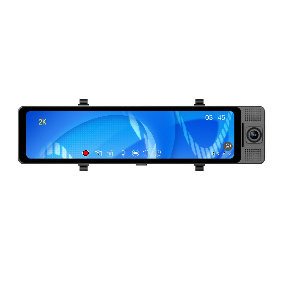 3-Lens 4K Rearview Mirror Driving Recorder In-Car Video High-Definition Reversing Image Online Ride-Hailing Taxi Camera