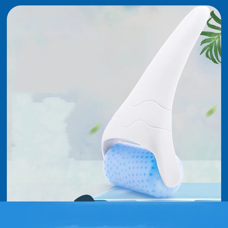 New Household Face Ice Roller Cold Compress Plastic Ice Roller Beauty Instrument Massage Care Auxiliary Beauty Instrument