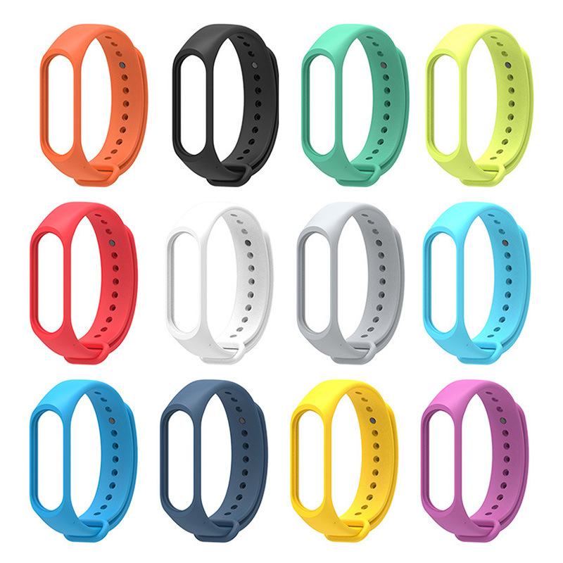For millet bracelet 34567 generation TPU solid color watch strap wristband millet replacement watch strap wristband