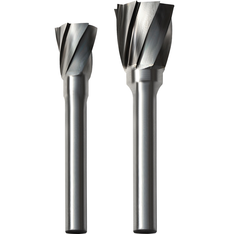 Coarse tooth hard alloy rotary file grinding aluminum soft metal wood plastic plus Wide 8 teeth tungsten steel grinding head 6 teeth Golden Eagle
