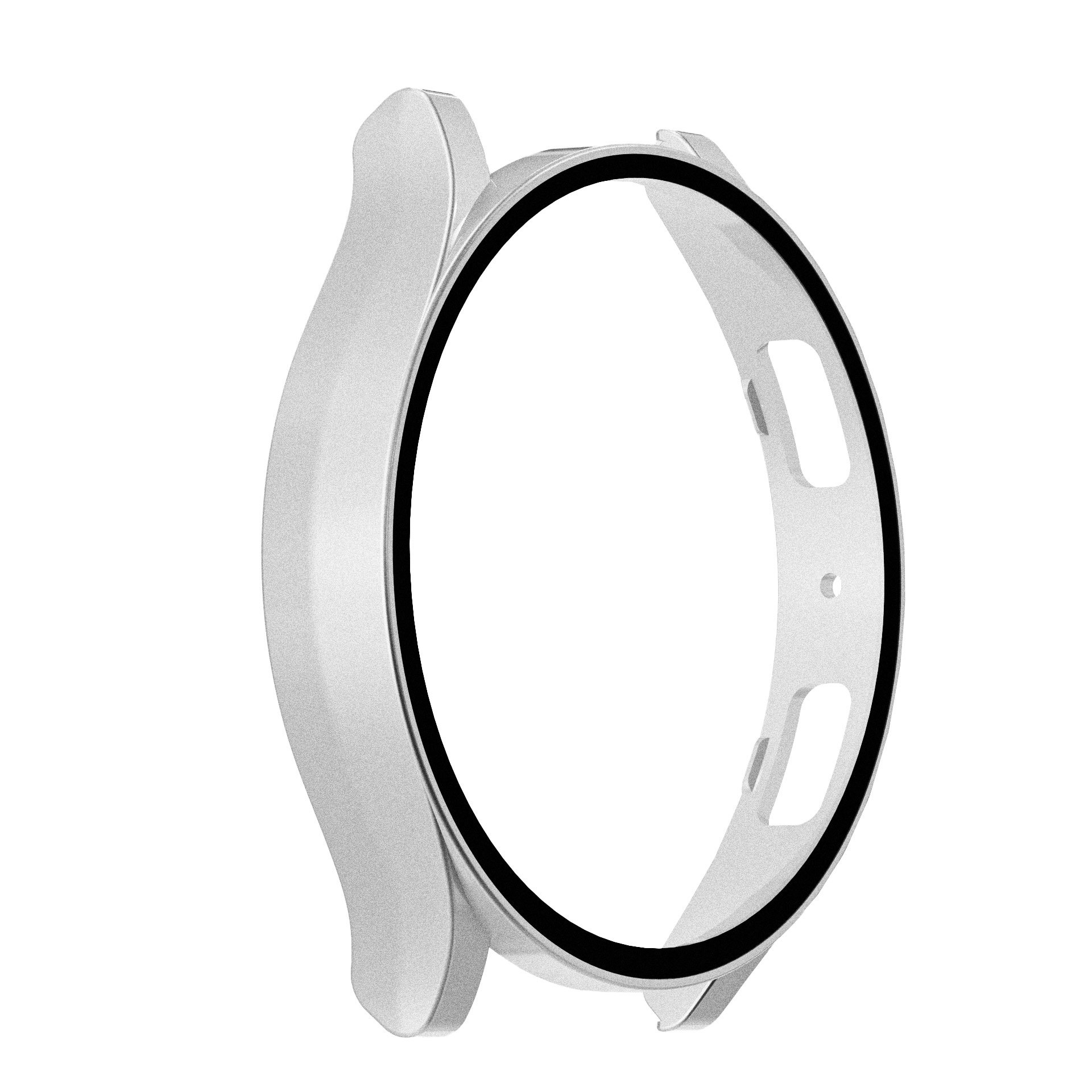 For Samsung watch6 44mm smart watch protective case 40mm PC oil injection tempered film one-piece shell factory