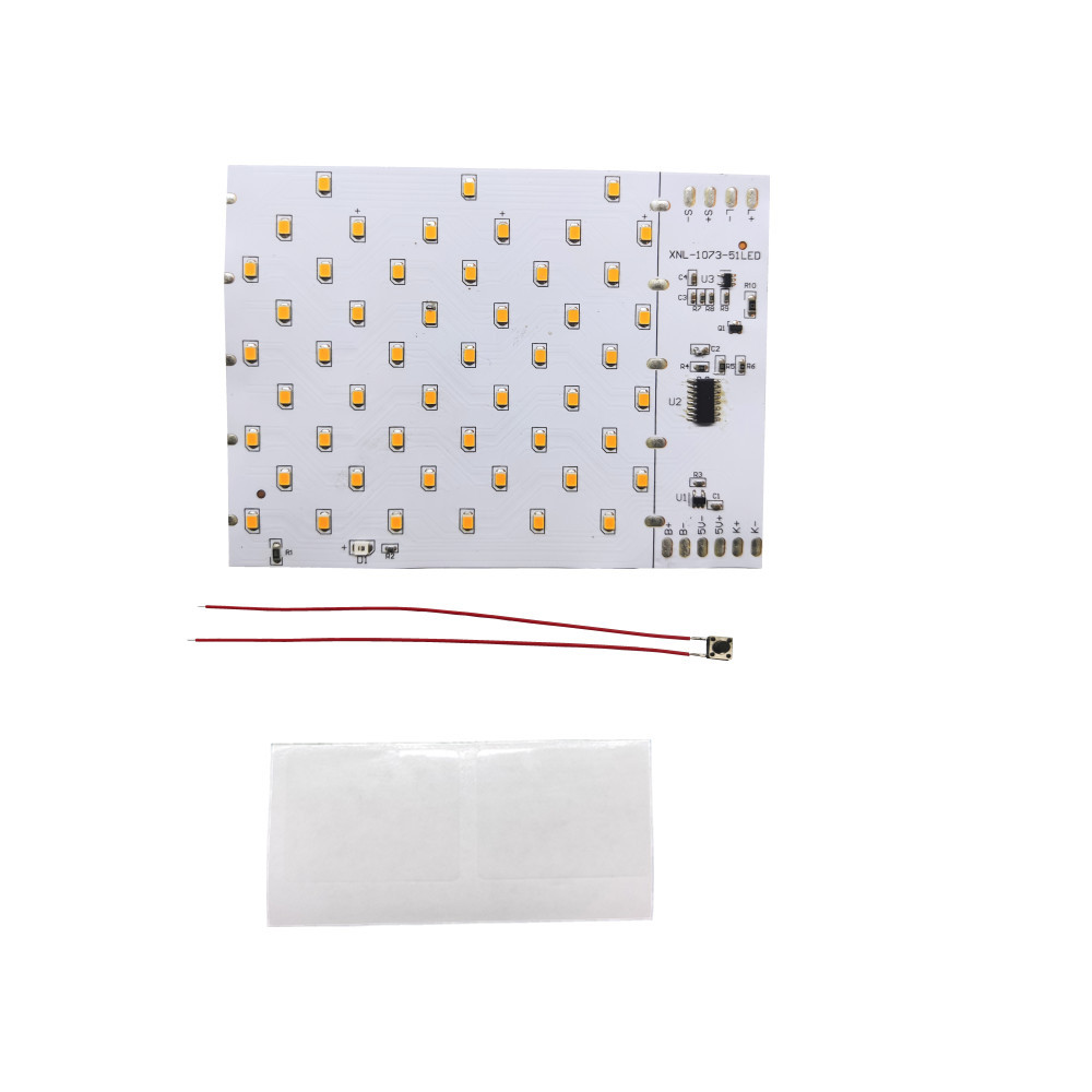 3.7V solar torch lamp control panel lamp panel solar flame lamp circuit board solar candle lamp PCBA