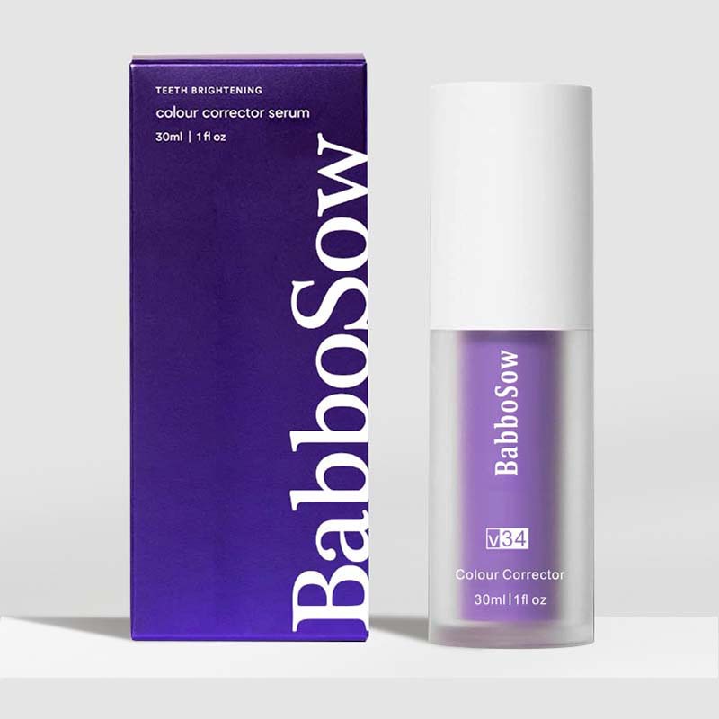 v34 Purple toothpaste Press toothpaste teeth oral cleaning whitening toothpaste Purple toothpaste cross-border