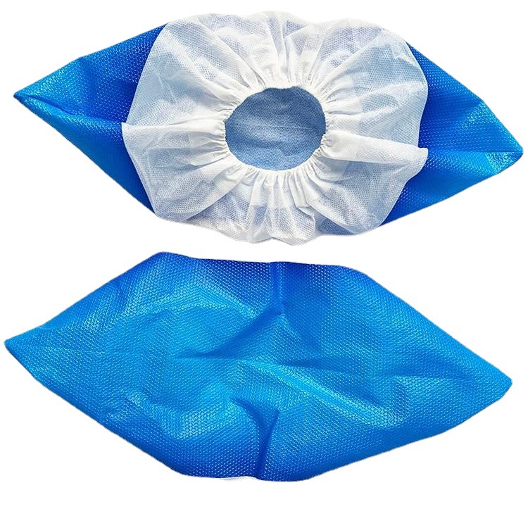 Non-woven Disposable Semi-covered Shoe Cover Waterproof Non-slip Shoe Cover PPPE Non-woven Shoe Cover Outdoor Wear-resistant Shoe Cover