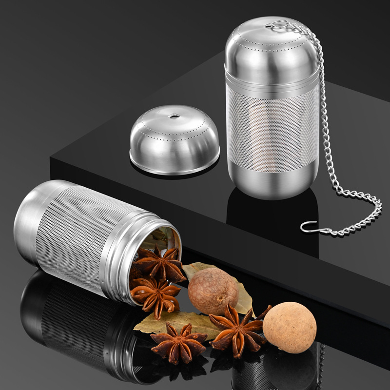 Spice ball 316 stainless steel stew marinated meat bag slag hot pot Weibao spice filter tea maker