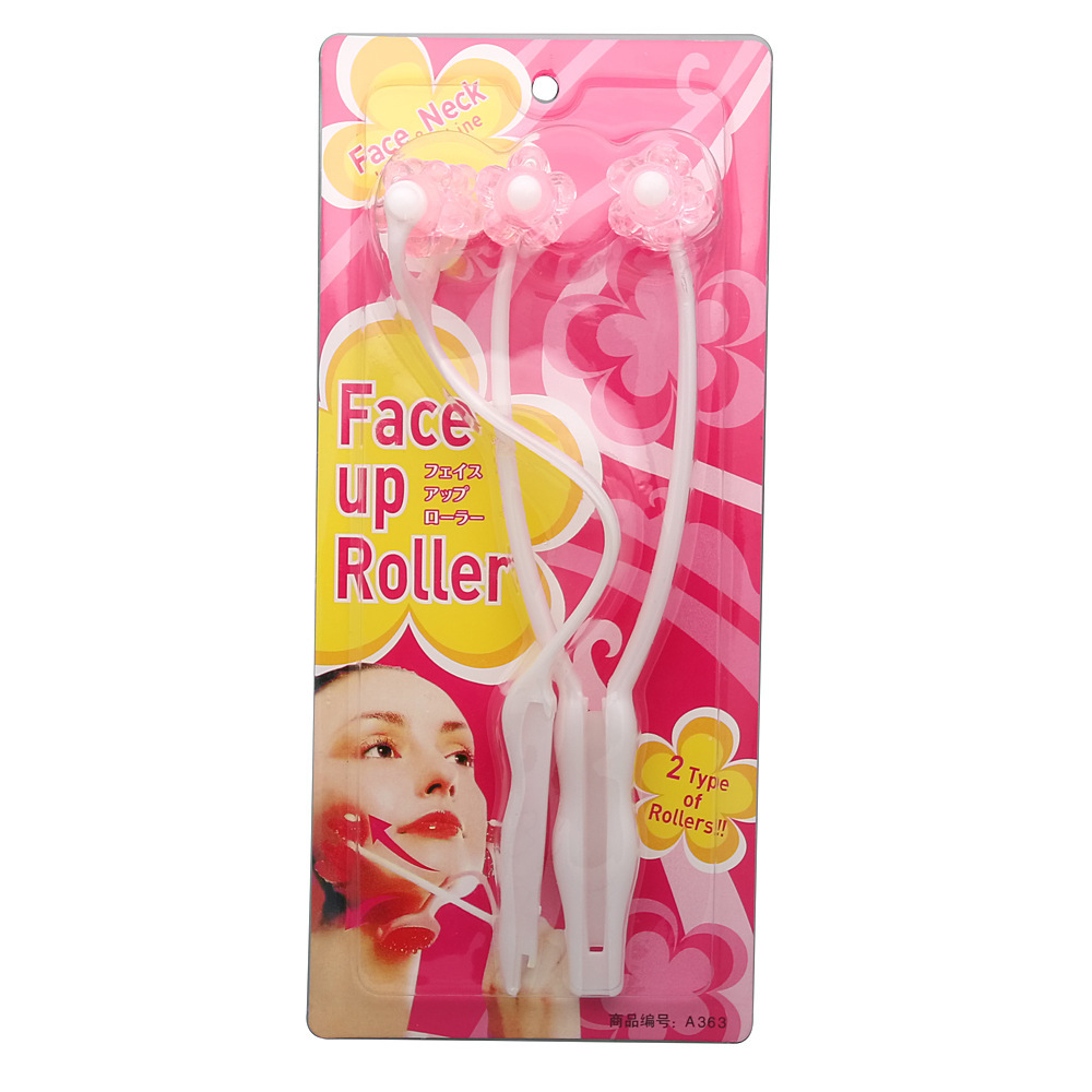 Facial massage wheel chin massage roller three-generation two-in-one roller household facial massage tool 809