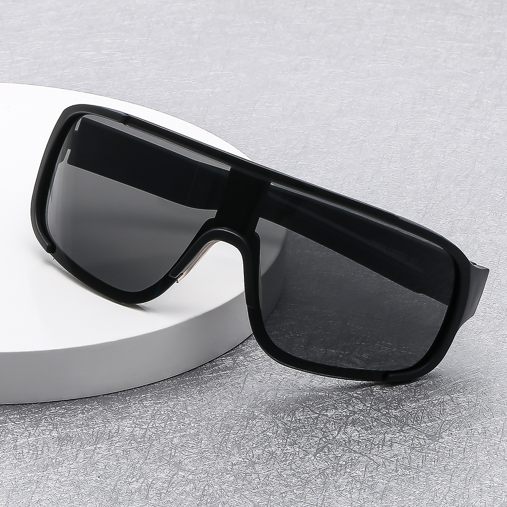 One-piece large-frame sports glasses mountaineering sunglasses colorful anti-ultraviolet goggles outdoor sports riding sunglasses_voghion.com