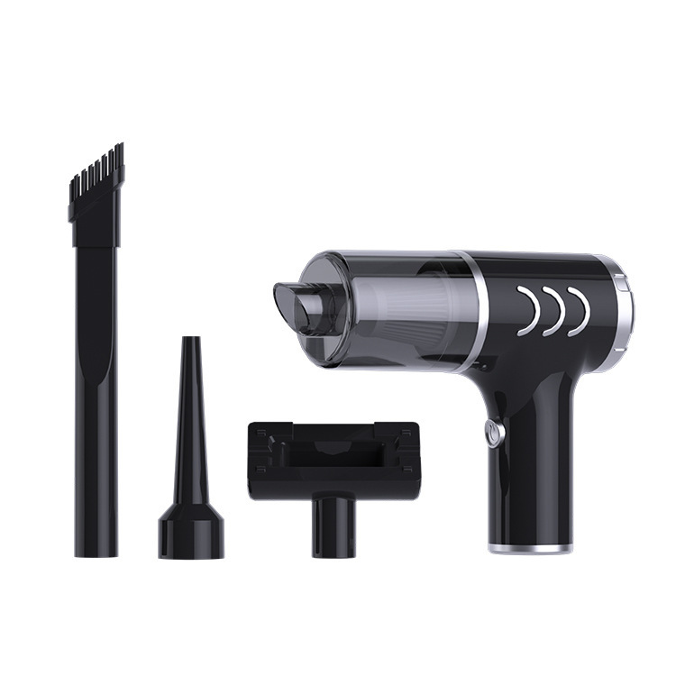 New handheld wireless vacuum cleaner household vehicle-mounted large suction ultra-quiet strong suction blowing dual-use handheld vacuum cleaner